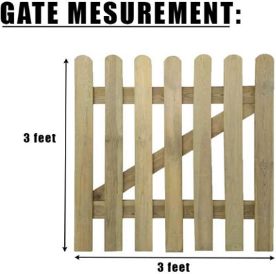 Wooden Garden Gate - 8