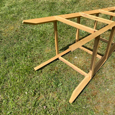 Wooden Garden Obelisk Ideal for Climbing Plants  (1.9m) - 4