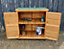 Wooden Garden Shed for Tool Storage
