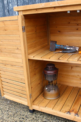 Wooden Garden Shed for Tool Storage - 6