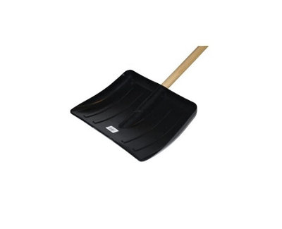 Wooden Handle Snow Shovel 120cm Scooper Spade - 4