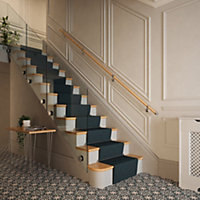 Wooden Handrail Kits / Red Oak - Brushed Silver