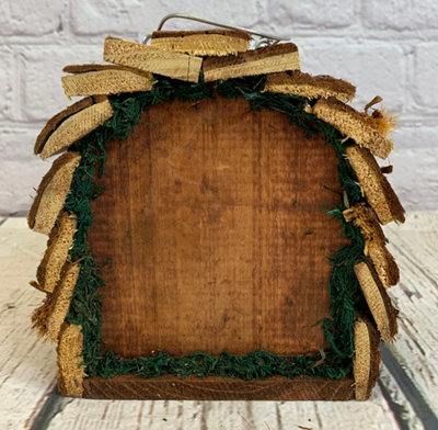 Wooden Hanging Butterfly House - 5