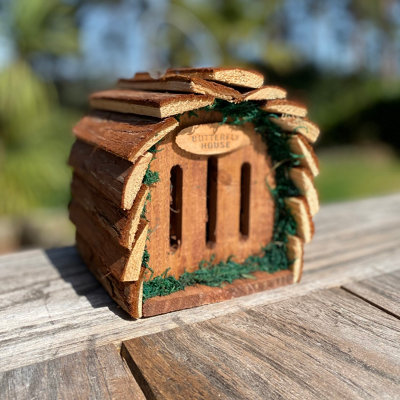 Wooden Hanging Butterfly & Insect Bee House Set - 4