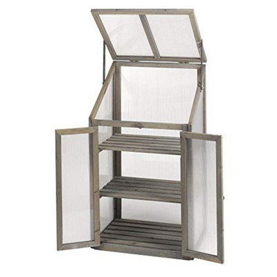 Wooden Mini Greenhouse GroZone - 3