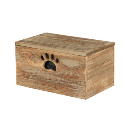 Dog storage box with lid best sale