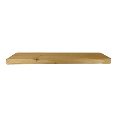 Wooden Reclaimed Floating Shelf 7" 170mm - Colour Light Oak - Length 110cm