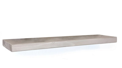 Wooden Reclaimed Floating Shelf 9" 220mm - Colour Antique Grey - Length 70cm
