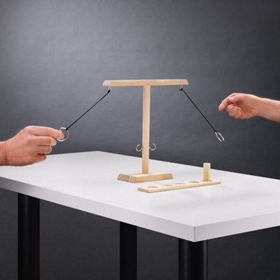 Wooden Ring Toss Game by Winning