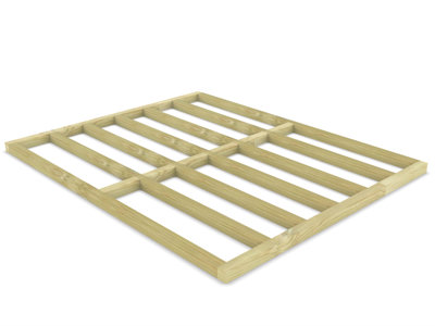Wooden shed bases 10x8 (W-295cm x D-240cm)