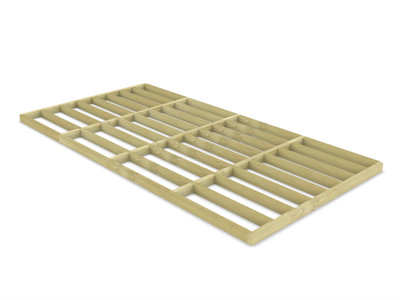 Forest  10' x 10' (Nominal) Apex Overlap Timber Shed with Assembly - 19