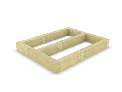Wooden shed bases 4x3 (W-118cm x D-94cm)