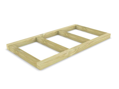 Wooden shed bases 6x3 (W-177cm x D-94cm)