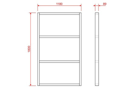 Wooden shed bases 6x4 (W-180cm x D-118cm)