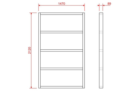 Wooden shed bases 7x5 (W-212cm x D-147cm)