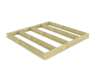Wooden shed bases 7x7 (W-212cm x D-206cm)