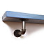 Wooden Shelf with Bracket PIPE Grey 145mm Nordic Blue Length of 210cm