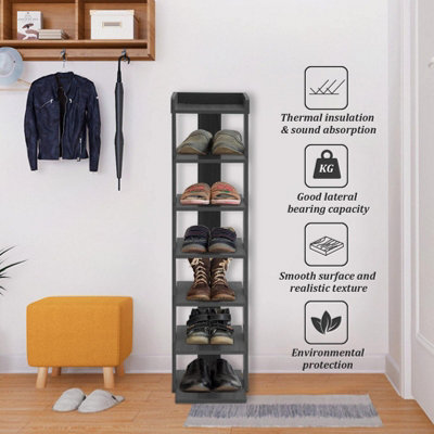 Wooden Shoes Rack - 3