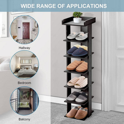 Wooden Shoes Rack - 5