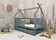 Wooden Single Bed Simba With Storage in Grey W1980mm x H1660mm x D970mm