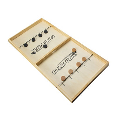 Wooden Sling Puck Game by Winning - 3