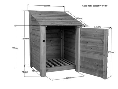 Wooden tool store - 6