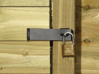 Wooden tool store (roof sloping back) - 4