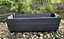 Wooden Trough Black Planter Garden Extra Deep Vegetable Extra Large Tub Fully Assembled