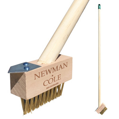 Wire Brush for Cleaning Paving Joints - Paving Directory