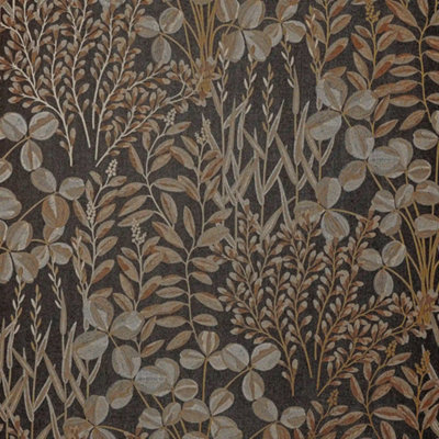 Woodland Meadow Wallpaper in Graphite