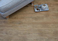 Woodlandia Oak Natural Timber Effect 184mm x 1219mm LVT Flooring Planks (Pack of 16 w/ Coverage of 3.60m2)