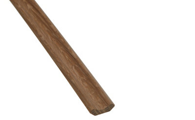 WOODLINE Prime Oak Hardwood Scotia Floor Beading 18mm x 18mm x 2400mm - Unfinished (5 PACK)