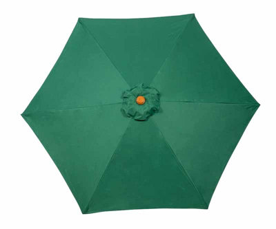 Woodlook Crank and Tilt Parasol - Aluminium/Polyester - L250 x W250 x H225 cm - Green - 6