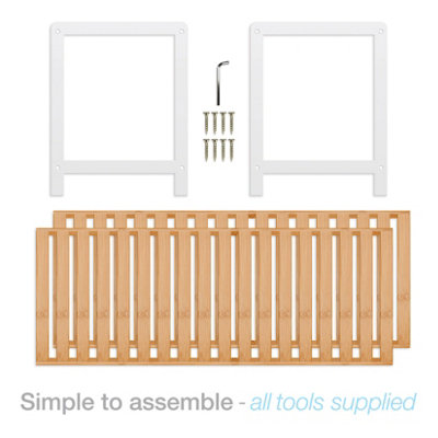 Woodluv 2-Tier Shoe Rack - 6