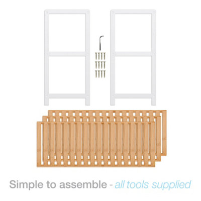 Woodluv 3-Tier Shoe Rack - 6
