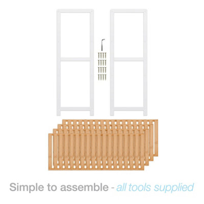 Woodluv 4-Tier Shoe Rack - 6