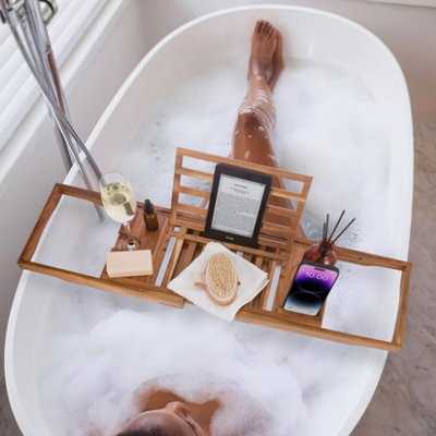 Wine tray for bathtub hotsell