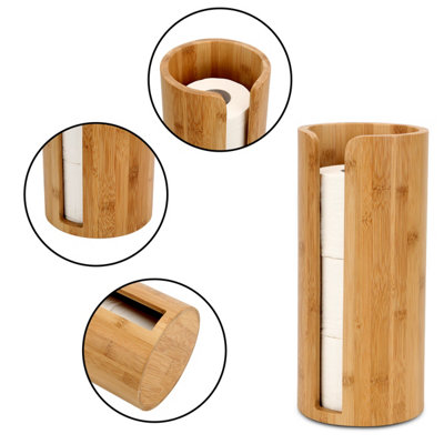 Woodluv Toilet Roll Holder