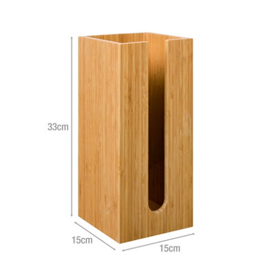 Woodluv Toilet Roll Holder Stand - 6