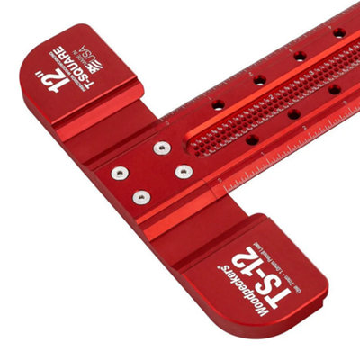Woodpeckers - T-Square 600mm - Laser-Accurate Scales