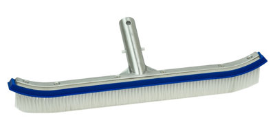 Woodside 18" Aluminium Pool Brush with Nylon Bristles