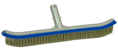 Woodside 18" Aluminium Pool Brush with Stainless Steel Bristles