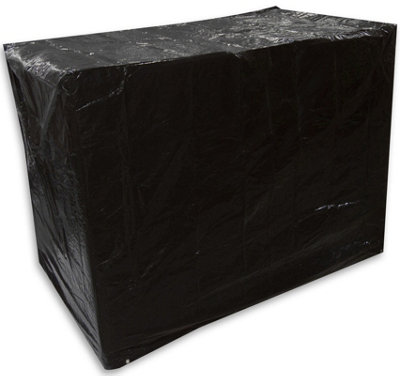 Woodside 2 Seater 1.2M Bench Cover BLACK