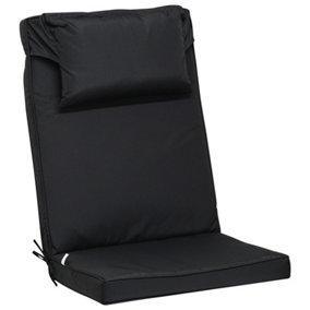 Woodside Adirondack Chair Cushion - BLACK