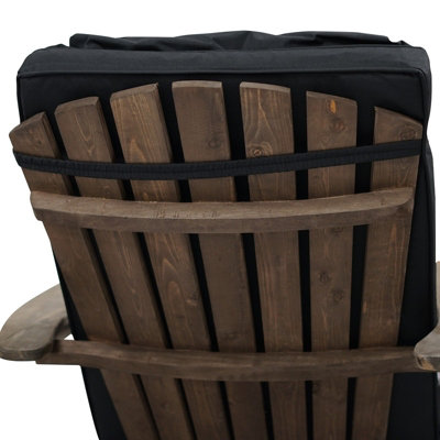 Woodside Adirondack Chair Cushion - BLACK - 3