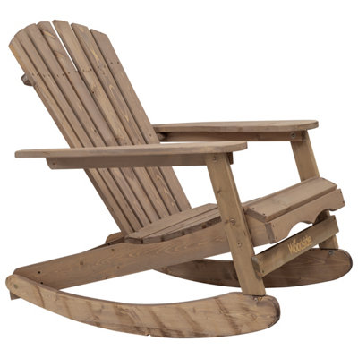 Woodside Aldeby Rocking Adirondack Chair - 5