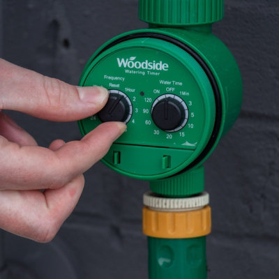 Woodside Automatic Electronic Water Timer For Garden Watering ...
