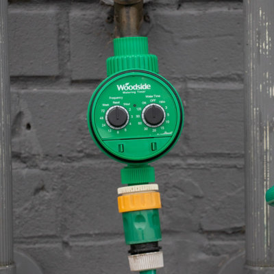 Woodside Automatic Electronic Water Timer For Garden Watering ...
