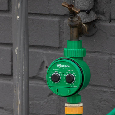 Woodside Automatic Electronic Water Timer For Garden Watering ...