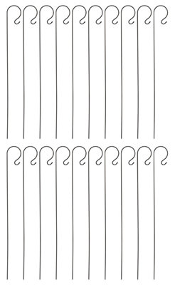 Woodside Bird Feeders & Candle Lantern Hooks 20 PACK Price Comparisons | Compare The Build